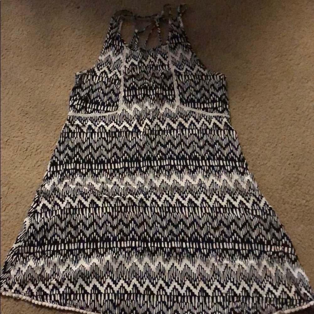 Aztec print dress